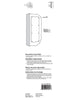 # 37-652OS    Dead Bolt Protector. Chrome Plated