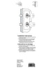 # 37-652OS    Dead Bolt Protector. Chrome Plated